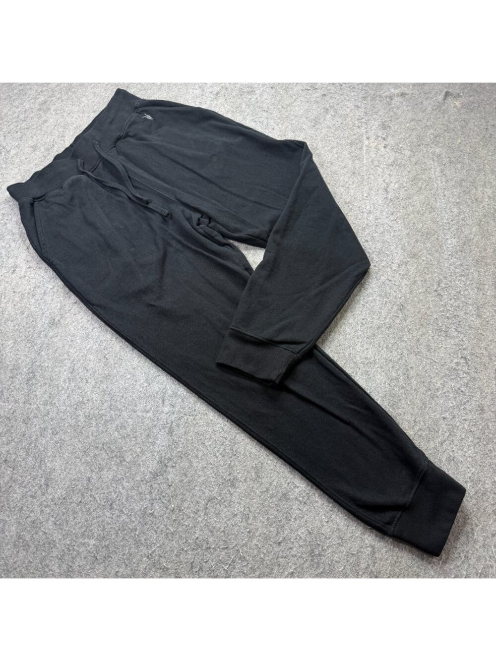 AllSaints Jogger Men L Black 30" Tapered Sweatpants Fleece